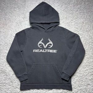 Realtree Hoodie Boys Medium Hooded Pullover Sweatshirt Hunting Outdoors Casual